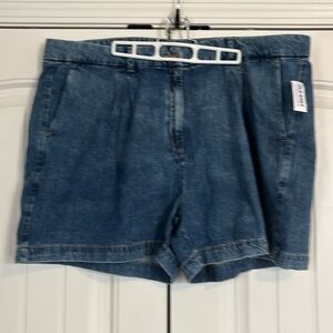 Old Navy High Waist Denim Shorts in Blue